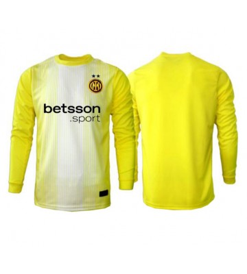 Inter Milan Portiere Seconda Maglia 2025-26 Manica Lunga